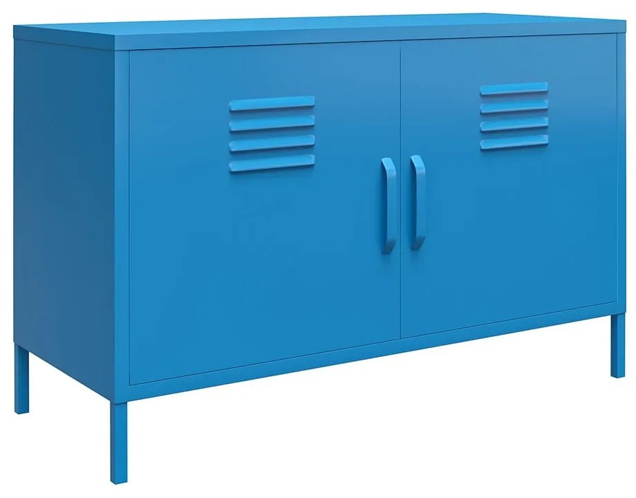 Armadietto in metallo blu , 100 x 64 cm Cache - Novogratz