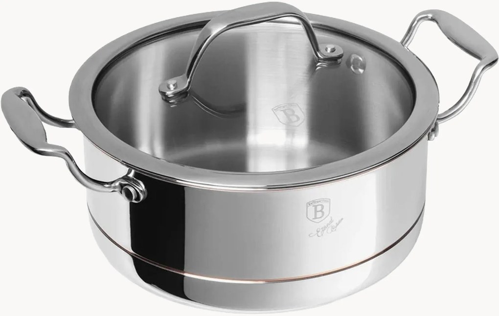 Casseruola con coperchio Gourmet Line