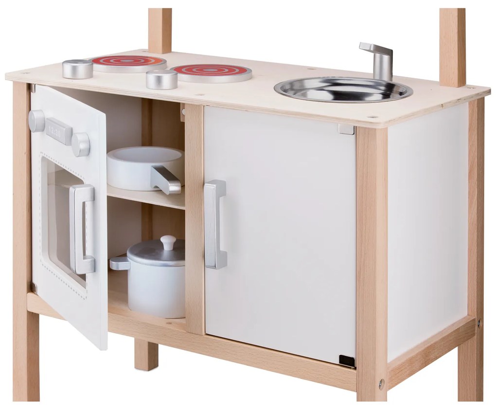 Cucina moderna in legno - bianca