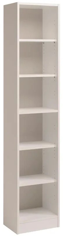 Libreria SOPHIA L 41.3 x P 28 x H 198 cm bianco opaco, portata per ripiano 5 kg
