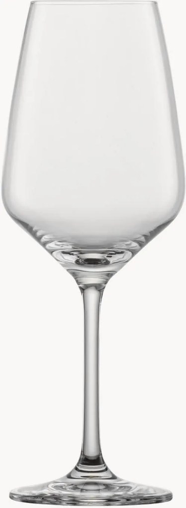 Set di 4 bicchieri da vino bianco in cristallo Tulip