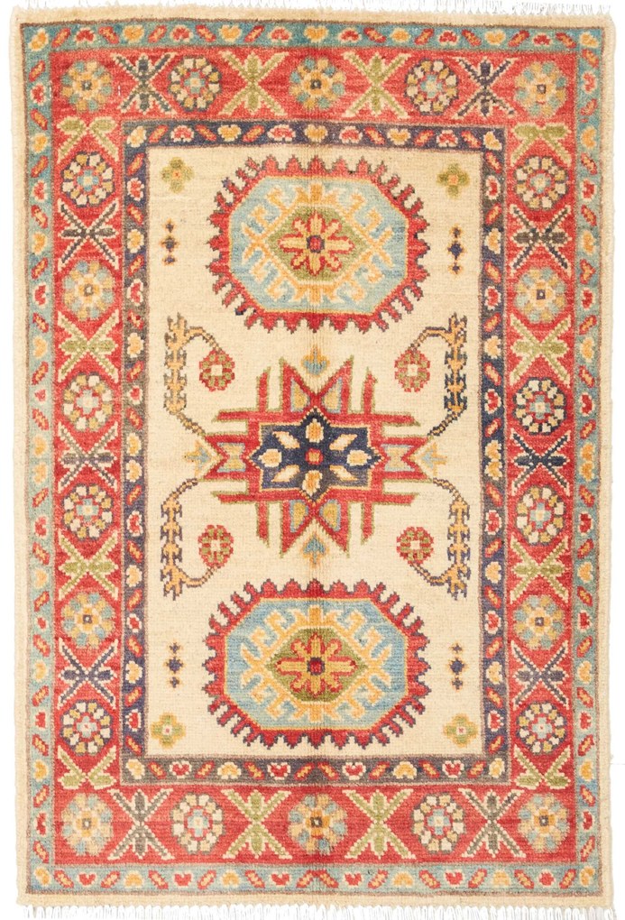 Kazak Tappeto orientale 60x90 (Pakistan) Annodato A Mano