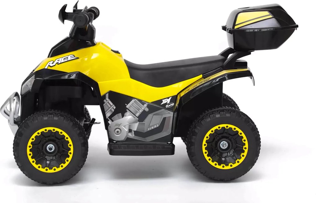 Mini Quad Elettrico per Bambini 6V Kidfun Invictus Giallo...