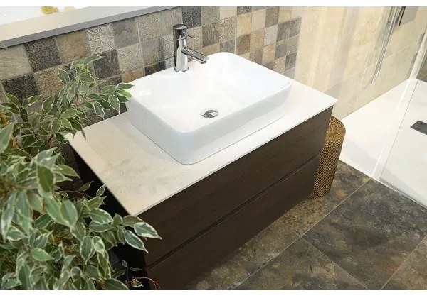 Sapho - Lavabo da appoggio BALENA 48x37 cm ceramica/bianco