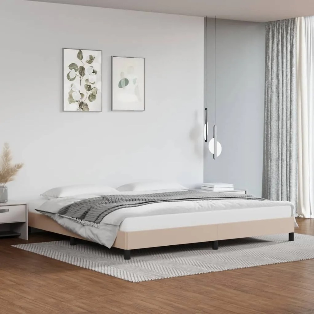 Giroletto Cappuccino 200x200 Cm İn Similpelle /