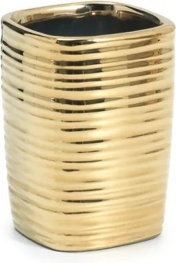 Gedy Kelly Portaspazzolino Oro In Ceramica