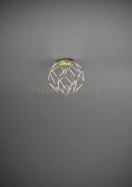Euclide   lampada da soffitto d.35cm a led 3000k 3273lm 44w colore ...