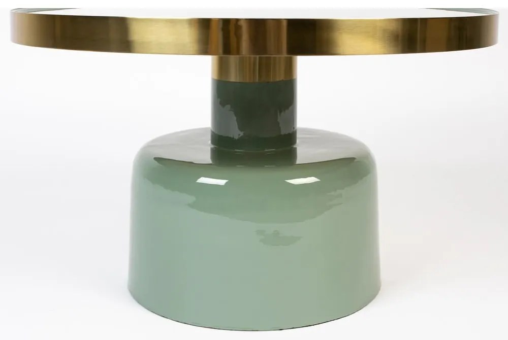 Tavolino rotondo in metallo ø 60 cm Glam – Zuiver