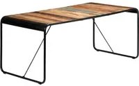 Tavolo da Pranzo 180x90x76 cm in Legno Massello di Recupero 247862