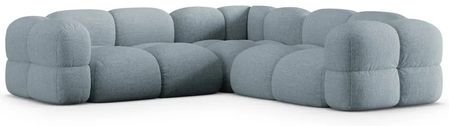 Divano angolare azzurro Loretto – Cosmopolitan Design