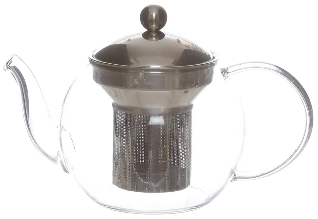 Teiera in vetro Con filtro in acciaio, da 700 ml