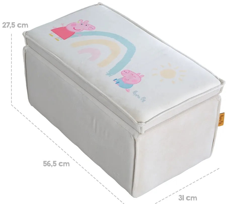 Panchina bianca per bambini Peppa Pig - Roba