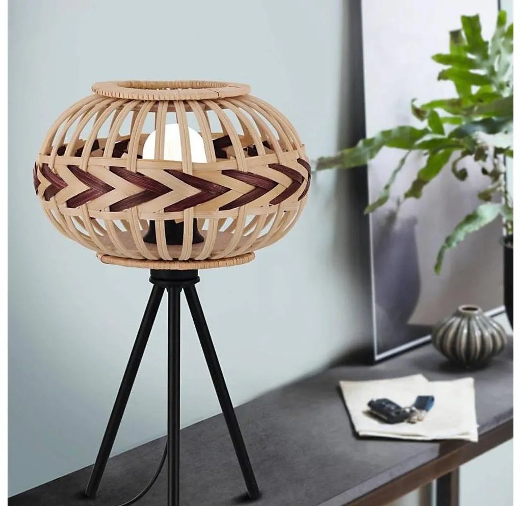Eglo 43274 - Lampada da tavolo DONDARRION 1xE27/40W/230V
