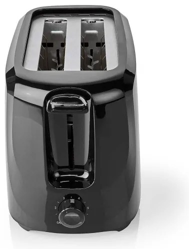 Nedis KABT150EBK - Tostapane due fori 700W/230V nero