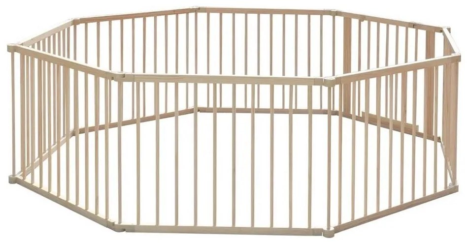 2Kids Toys - Recinto in legno per bambini XXL 210x210 cm beige