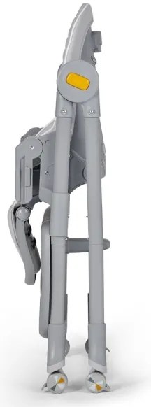 KINDERKRAFT - Sedia da pranzo per bambini 2in1 LASTREE grigia