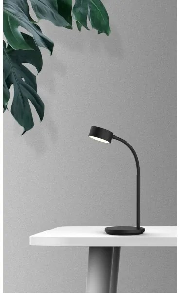 Top Light-LED Lampada da tavolo dimmerabile con controllo touch BELLA LED/4,8W/5V 3000/4000/6500K nera