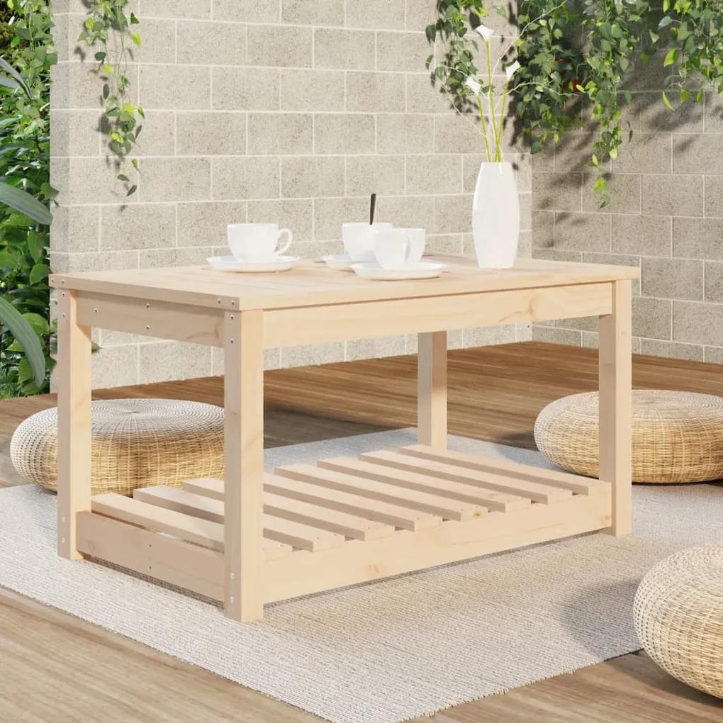 Tavolo da giardino 82,5x50,5x45 cm in legno massello di pino
