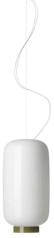 Chouchin 2 Reverse Lampada a Sospensione Bianco/Verde - Foscarini