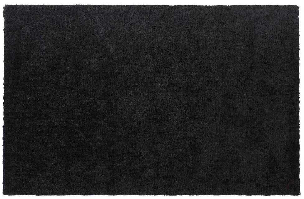Tappeto shaggy nero 200 x 300 cm DEMRE Beliani