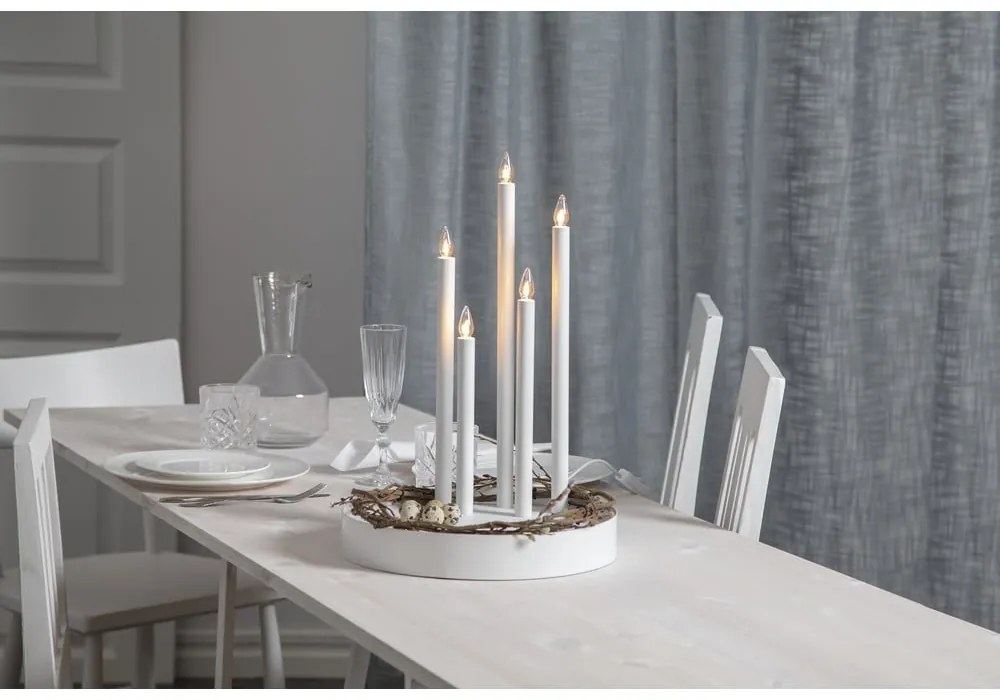 Decorazione a luce bianca ø 32 cm Deco - Star Trading