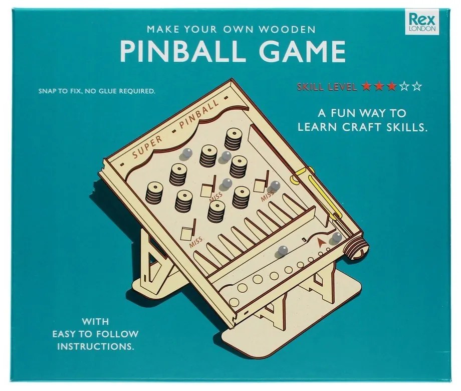 Giocattolo creativo DIY Pinball – Rex London