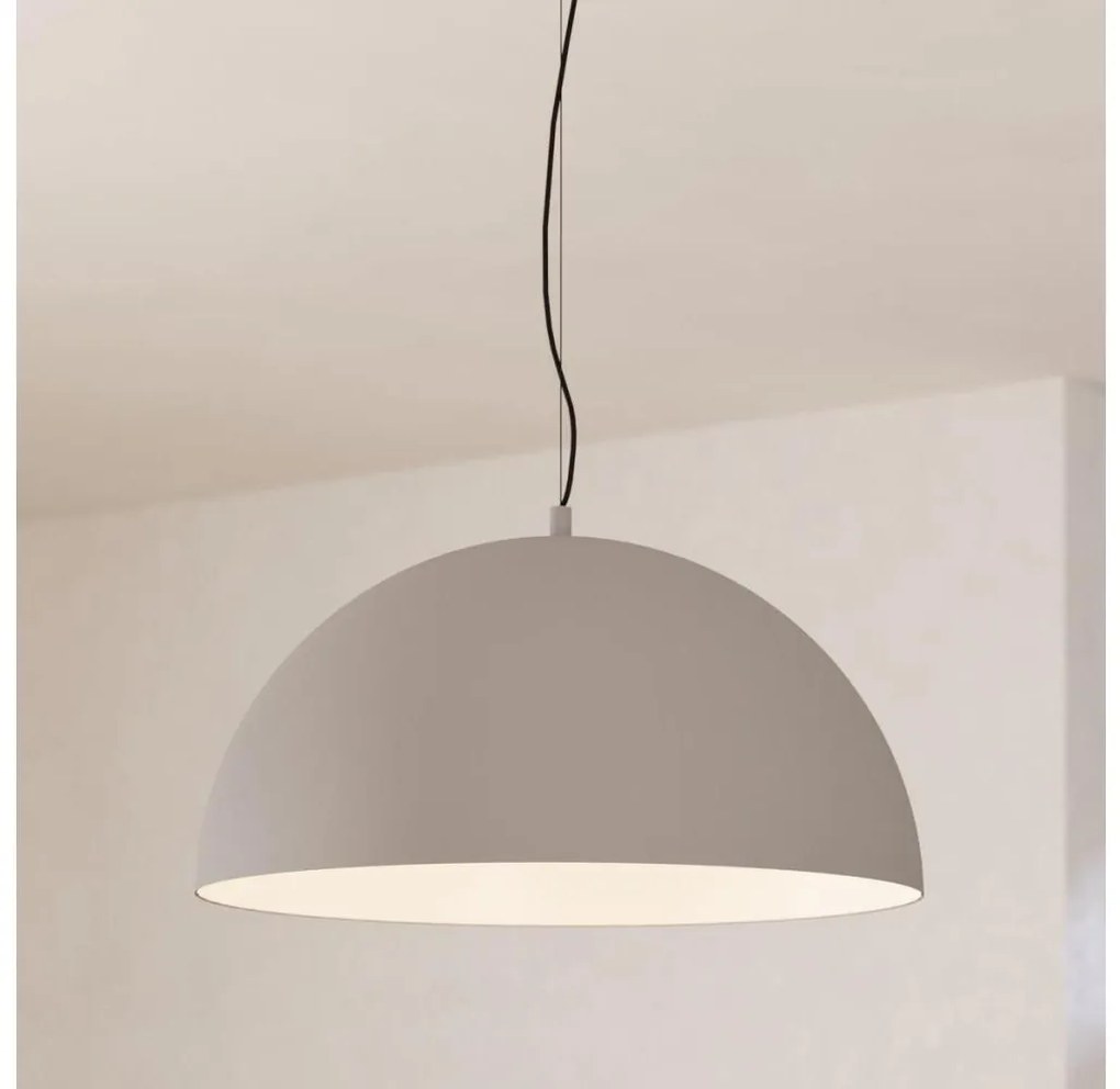 Eglo 900697 - Lampadario a sospensione con filo GAETANO 1xE27/40W/230V grigio