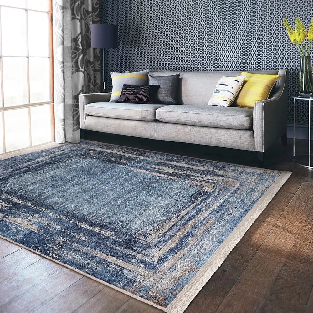 Tappeto blu 80x150 cm - Mila Home