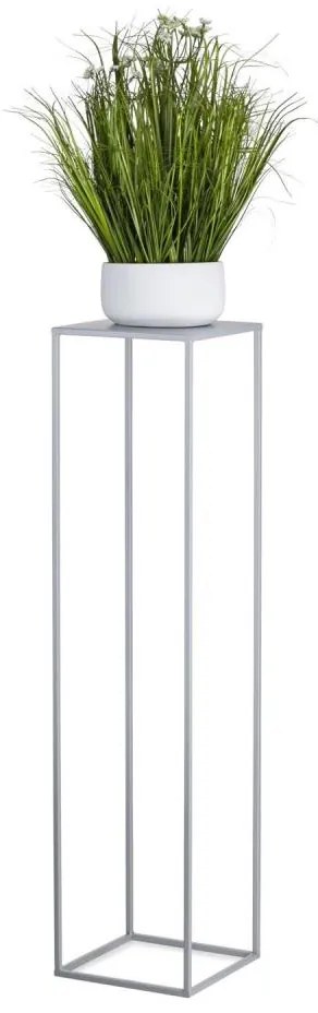 Portafiori 100x24 cm grigio