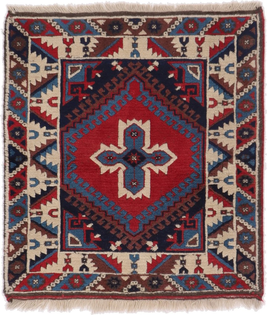 Kars Tappeto persiano 90 x 100 (Iran) Annodato A Mano