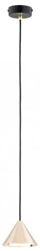 Lampadario ELIT 1 GOLD o BLACK - Base GX53 Colore del corpo Oro