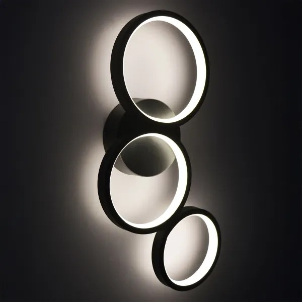 Applique a LED FLAMENCO LED/23W/230V 4000K nero