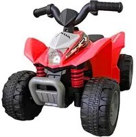 Mini Quad Elettrico per Bambini 6v con Licenza Honda 250X Rosso