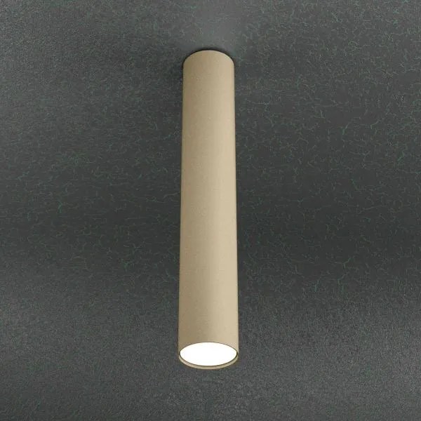 Cloud plafoniera tubo h.50 1 luce sabbia 1128-pl50-sa