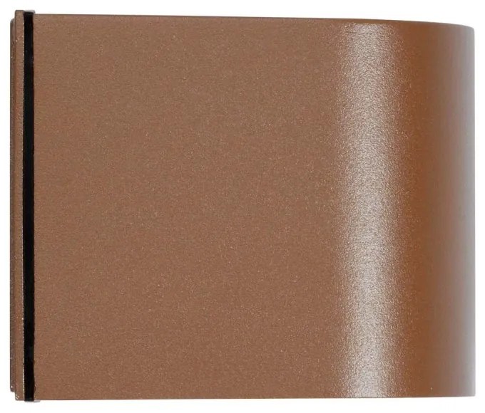 Applique da Esterno Monodirezione IP65 GU10 - Corten (Mattone - Ruggine) Base GU10