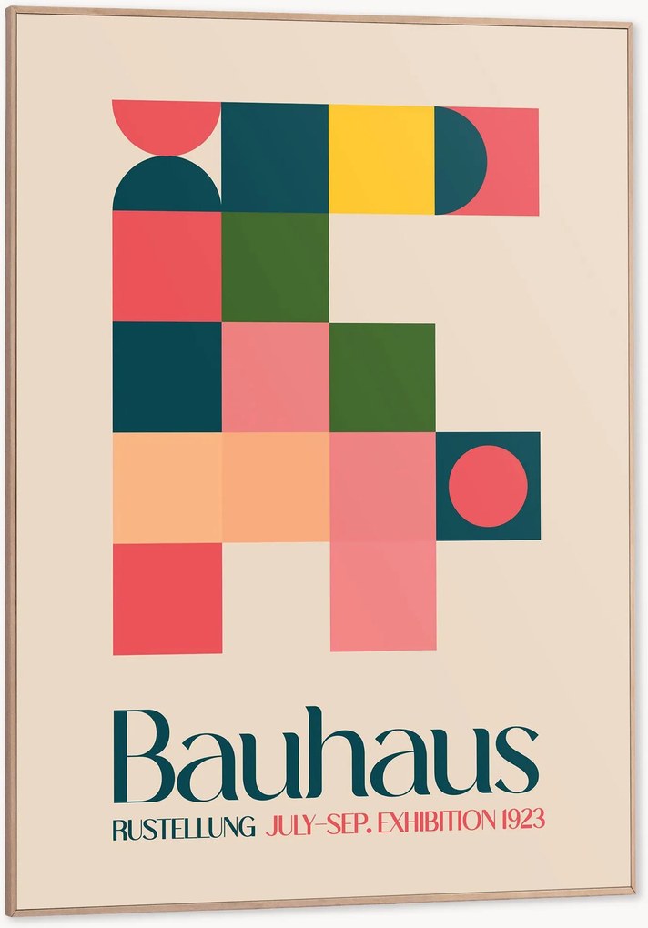 Stampa digitale incorniciata Bauhaus
