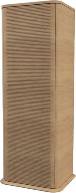 Colonna per mobile bagno Bohemia BADEN HAUS 1 anta P 37 x L 47 x H 123 cm rovere tabacco