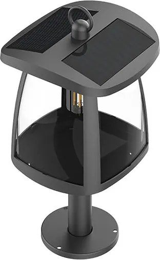 Lampioncino Solare da Colonna 350 Lumen "LMS-094"