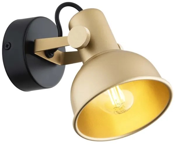 Argon 8248 - Faretto LENORA 1xE14/7W/230V oro/nero