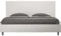 Letto Matrimoniale Large 180x200 cm con Rete Sunny Bianco