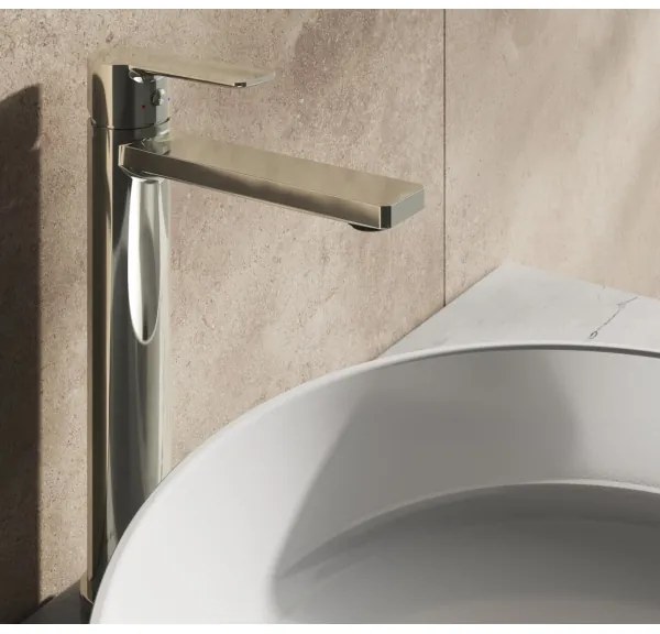 Ravak X070484 - Miscelatore per lavabo SOLAR 29 cm cromo lucido