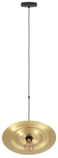 Eglo 44029 - Lampadario a sospensione con filo LINTMILL 1xE27/40W/230V oro