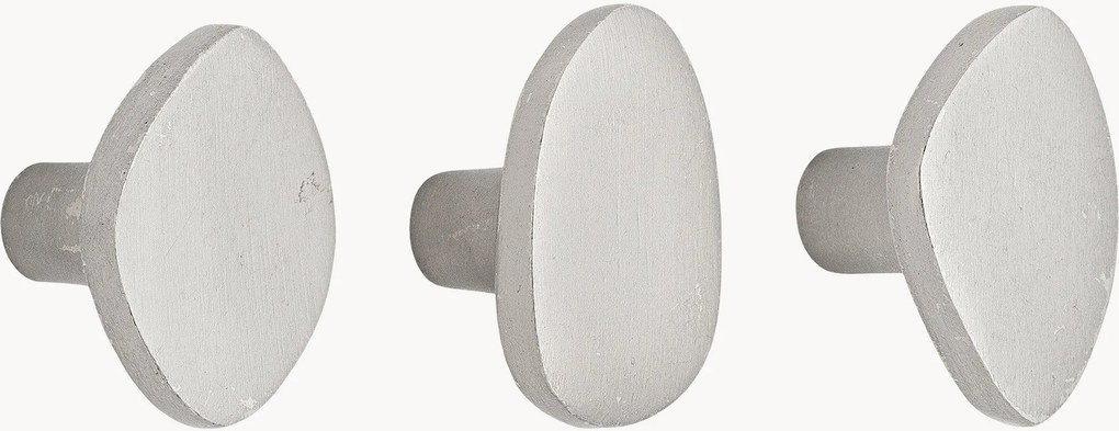 Set di 3 ganci appendiabiti in metallo Ferri