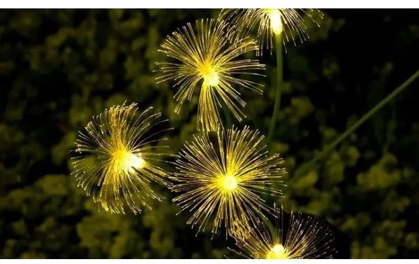 Lampada solare decorativa LED con sensore 6xLED/1,2V 3000K 77 cm 600 mAh IP44