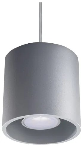 Lampadario a sospensione con filo ORBIS 1 1xGU10/40W/230V grigio