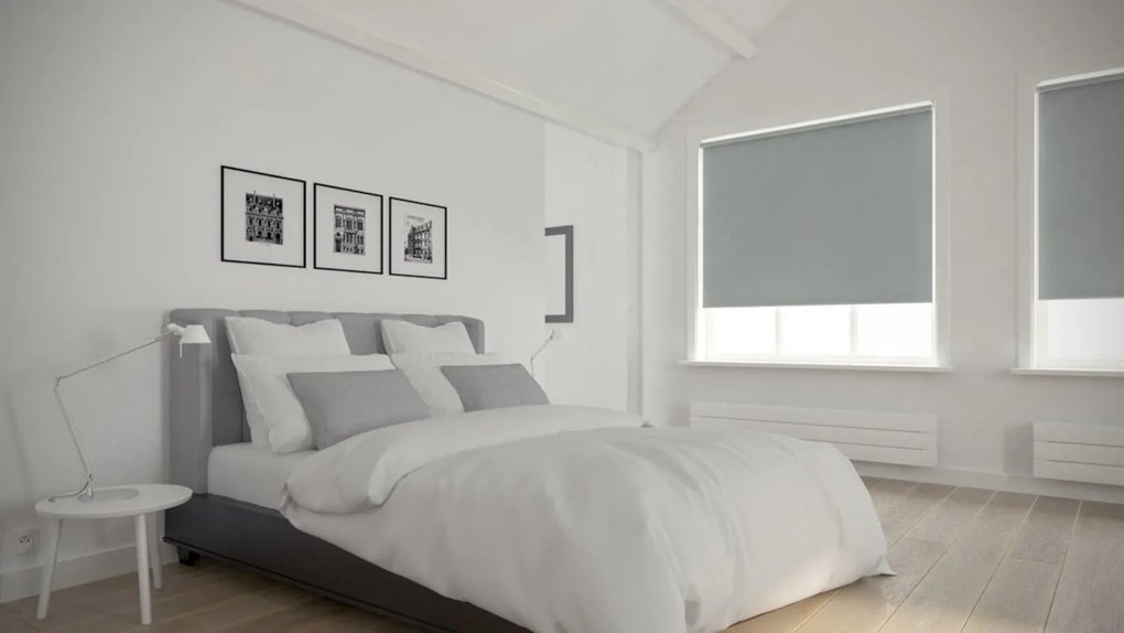Tenda a rullo oscurante Dublin grigio topo 180x190 cm