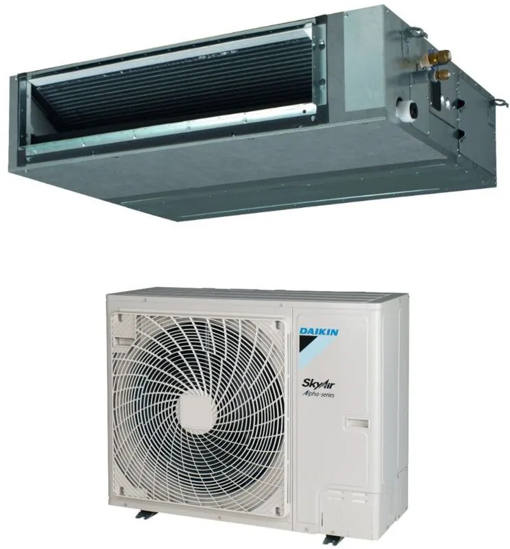 Climatizzatore Condizionatore Daikin Bluevolution Canalizzato Media Prevalenza 36000 Btu FBA100A + RZAG100NV1 Monofase R-32 Wi-Fi Optional