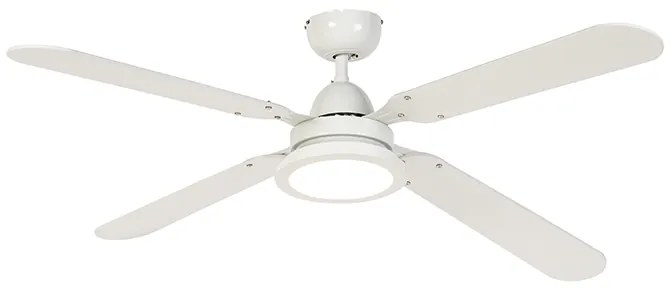 Ventilatore da soffitto bianco con telecomando - Fanattic