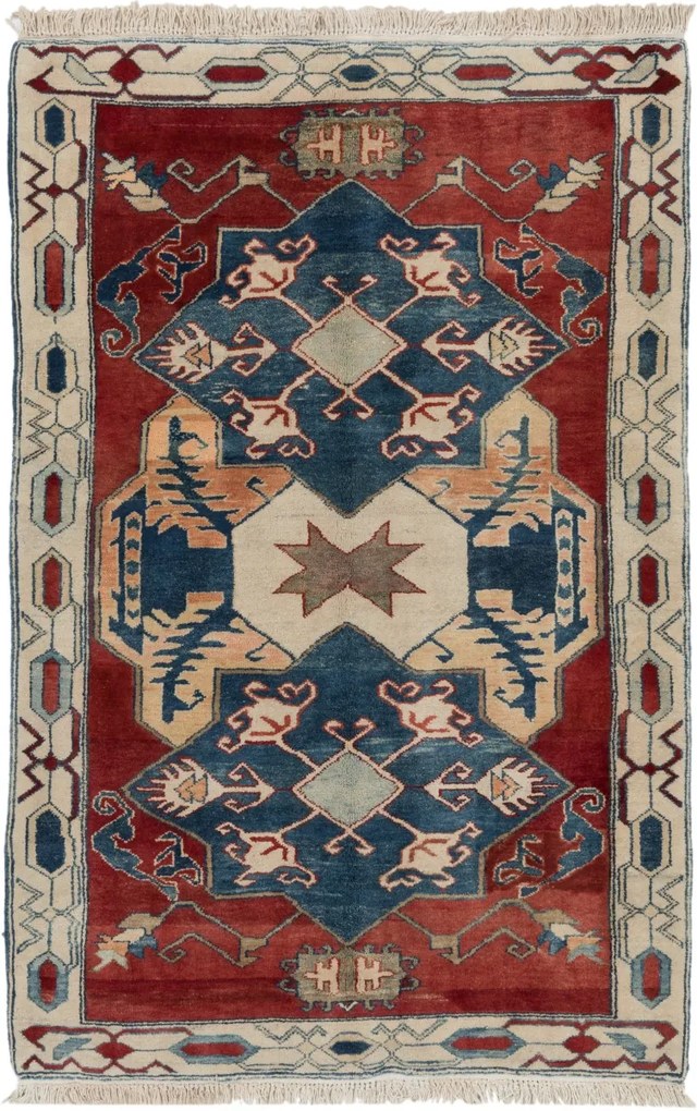 Persian Tappeto orientale 150x220 (Tacchino) Annodato A Mano