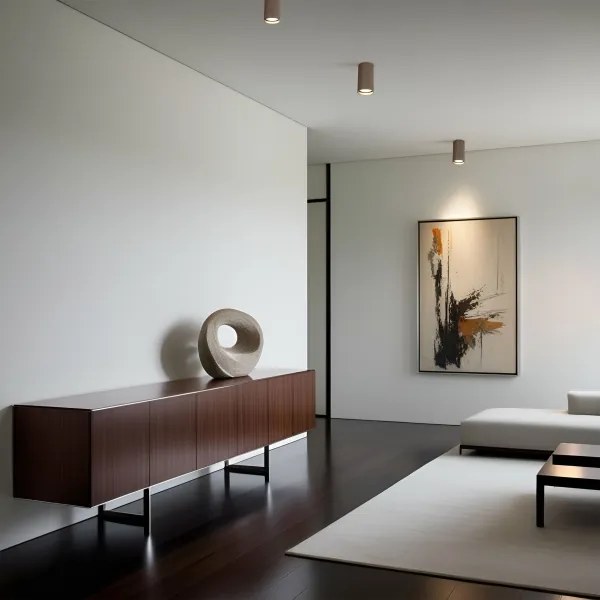 Faretto TUNE S 1xGU10/10W/230V 10 cm marrone